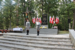 Uroczystości pod pomnikiem w Szpęgawsku 2017
