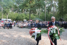 Uroczystości pod pomnikiem w Szpęgawsku 2017