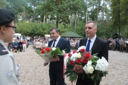 Uroczystości pod pomnikiem w Szpęgawsku 2017