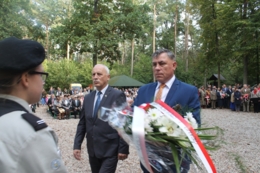 Uroczystości pod pomnikiem w Szpęgawsku 2017