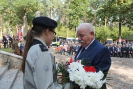 Uroczystości pod pomnikiem w Szpęgawsku 2017