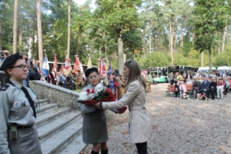 Uroczystości pod pomnikiem w Szpęgawsku 2017