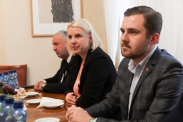Spotkanie prezydent&oacute;w Tczew Starogard