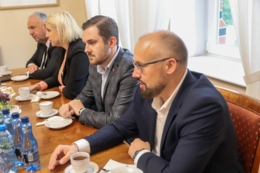 Spotkanie prezydent&oacute;w Tczew Starogard