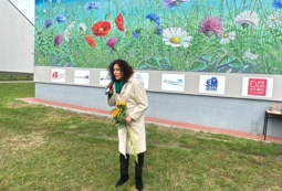 Nowy mural na osiedlu Kopernika