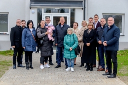 Przekazanie kluczy na osiedlu Piast&oacute;w