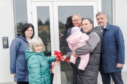 Przekazanie kluczy na osiedlu Piast&oacute;w