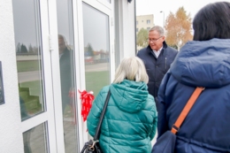Przekazanie kluczy na osiedlu Piast&oacute;w