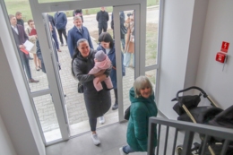Przekazanie kluczy na osiedlu Piast&oacute;w