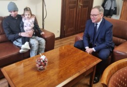 Kacper - pierwsze starogardzkie dziecko 2025 r. 