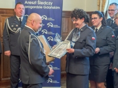 Pożegnanie zastępcy dyrektora Aresztu Śledczego