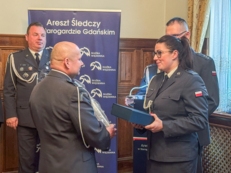 Pożegnanie zastępcy dyrektora Aresztu Śledczego