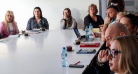MMS konsultacja programu - odwiedziny Ministra ds. Społeczeństwa Obywateksiego