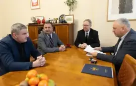 Podpisanie umowy na termomodernizację PSP Nr 3 przy ul. Wybickiego 3