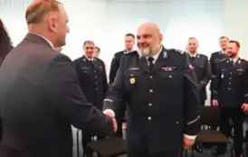 Nowy Komendant KPP Starogard Gdański 11
