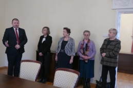 Przekazanie sztandaru do muzeum