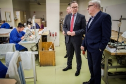 Wizyta w Sp&oacute;łdzielni Inwalid&oacute;w Pomorzanka