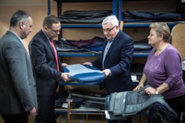 Wizyta w Sp&oacute;łdzielni Inwalid&oacute;w Pomorzanka