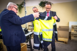 Wizyta w Sp&oacute;łdzielni Inwalid&oacute;w Pomorzanka