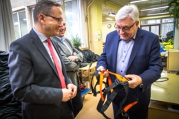 Wizyta w Sp&oacute;łdzielni Inwalid&oacute;w Pomorzanka
