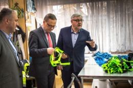 Wizyta w Sp&oacute;łdzielni Inwalid&oacute;w Pomorzanka