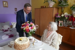 100. urodziny pani Agnieszki