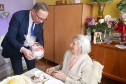 100. urodziny pani Agnieszki