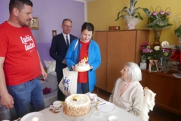 100. urodziny pani Agnieszki
