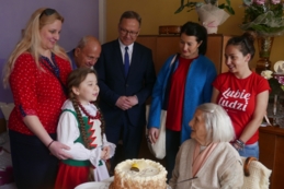 100. urodziny pani Agnieszki