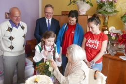 100. urodziny pani Agnieszki