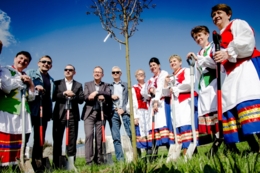 Akcja sadzenie drzew na 100-lecie niepodległości