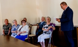 Przekazanie sztandaru Koła ZRPŻG