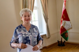 Przekazanie sztandaru Koła ZRPŻG