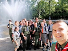 Starogardzcy harcerze na InterCamp