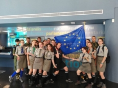 Starogardzcy harcerze na InterCamp