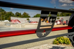 Mural przy Skateparku