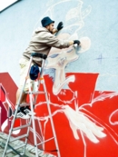 Mural przy Skateparku
