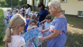 Modraczek ma nowe hulajnogi