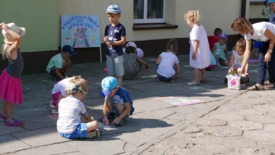 Modraczek ma nowe hulajnogi