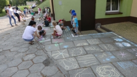 Modraczek ma nowe hulajnogi