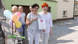 Modraczek ma nowe hulajnogi