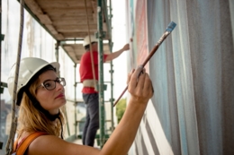 Nowy mural na os. Kopernika