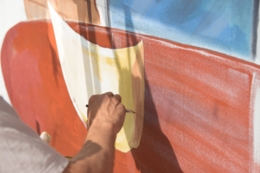 Nowy mural na os. Kopernika