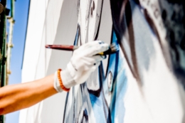 Nowy mural na os. Kopernika