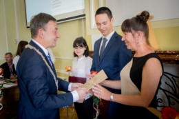 Najlepsi maturzyści nagrodzeni