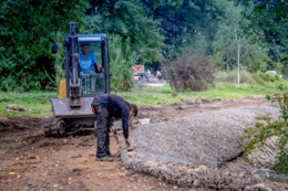 raport z budowy parku miejskiego