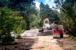 raport z budowy parku miejskiego