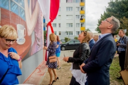 Odsłoniecie muralu