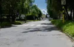 widok na ulicę