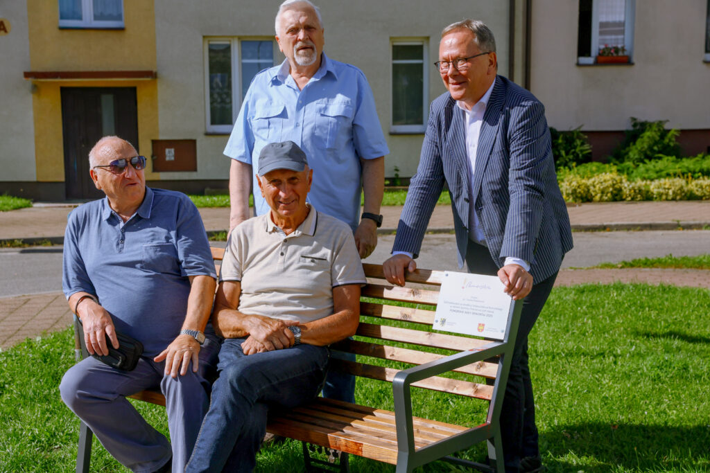 &bdquo;Ławka Mieszkańca&rdquo; wsp&oacute;łfinasowana przez Urząd Marszałkowski Wojew&oacute;dztwa Pomorskiego